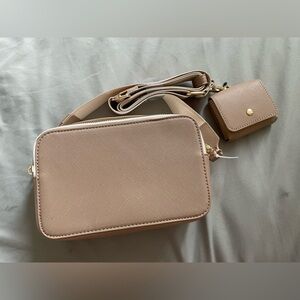 Elegant Tan Crossbody Bag